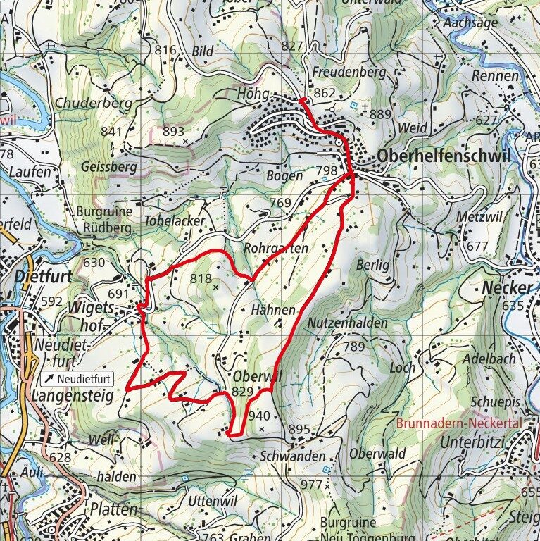 201219 Oberhelfenschwil Map