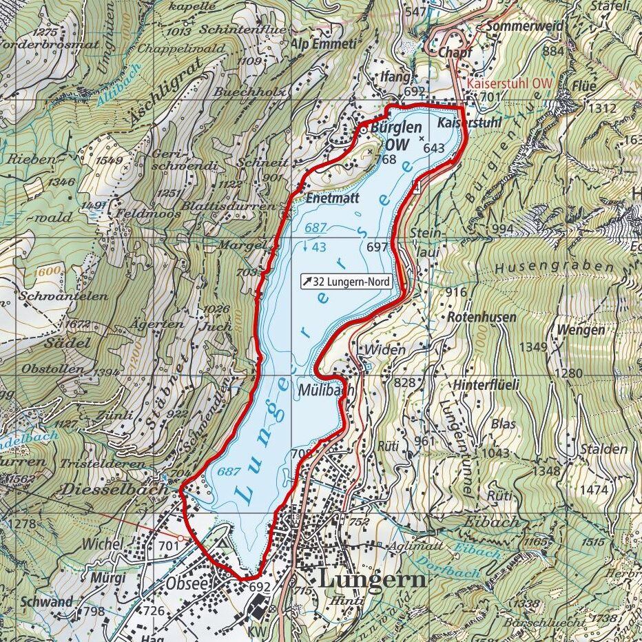 20170911 Lungernsee Map