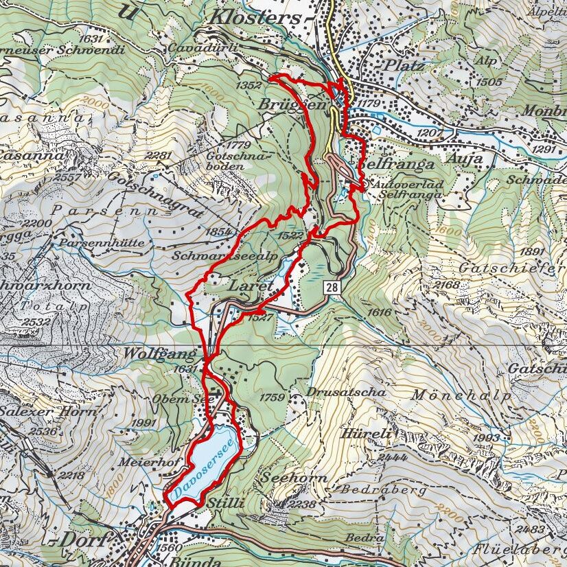 20171014 Wolfgangpass Map