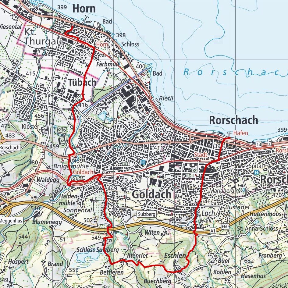 20180325 Schloss Sulzbach Map