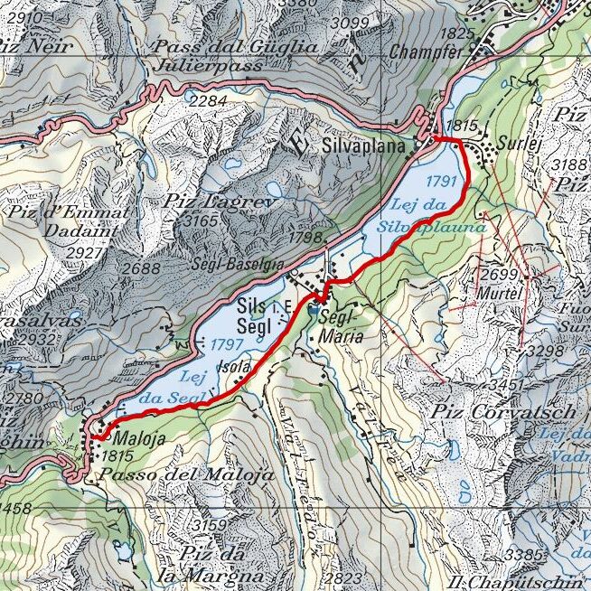 20181021 Silvaplana Map
