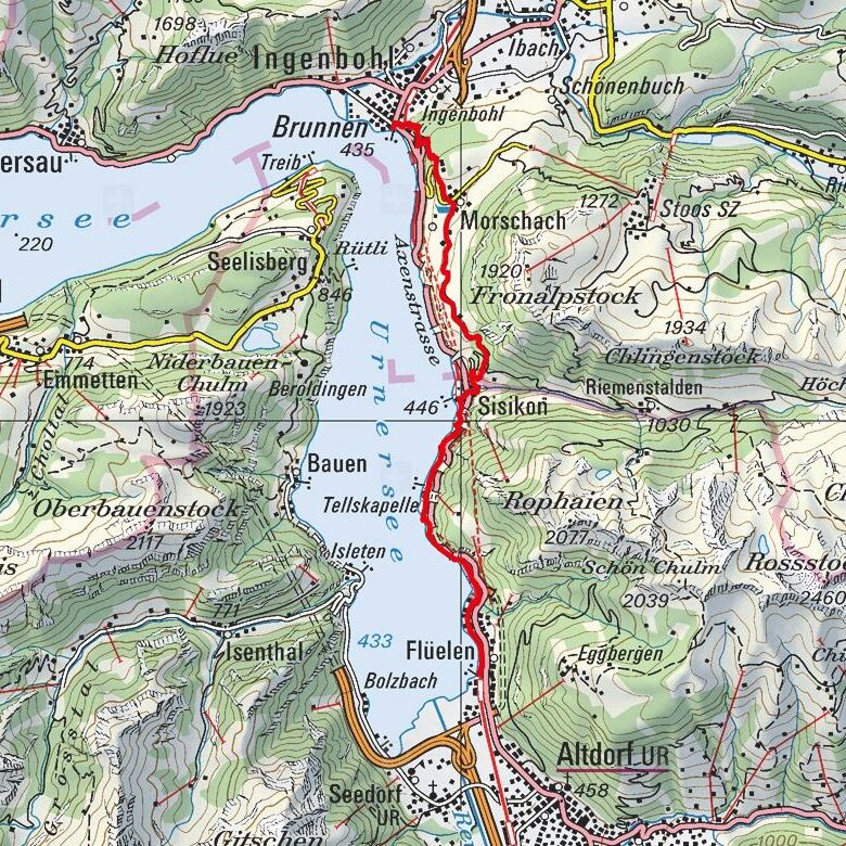 20190721 Weg der Schweiz 2 Map