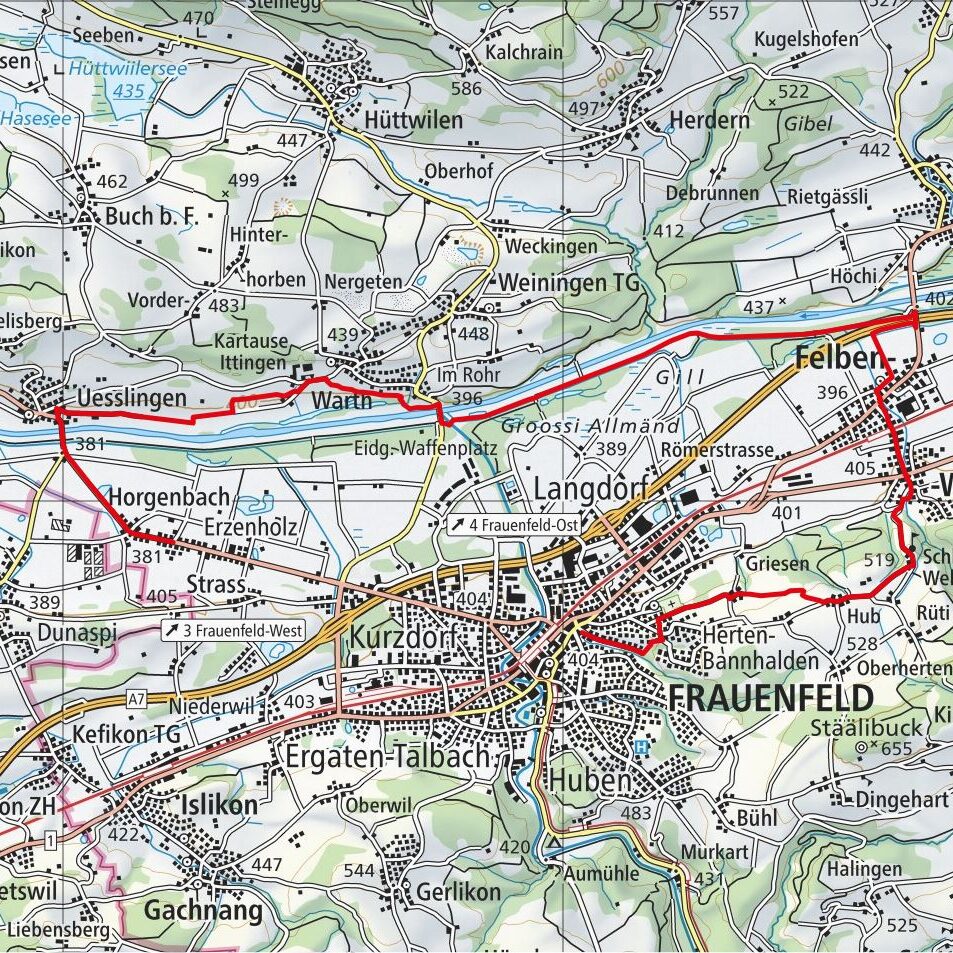 20200105 Wellenberg Thurweg Map