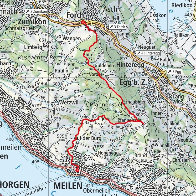 210613 Pfannenstielweg Map