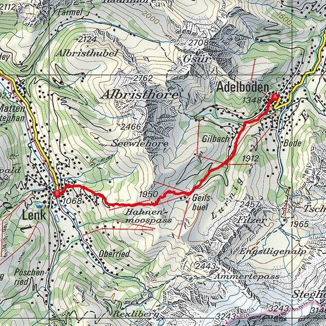 210920 Adelboden - Lenk Map