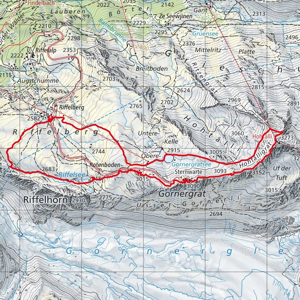 210925 Gornergrat Map