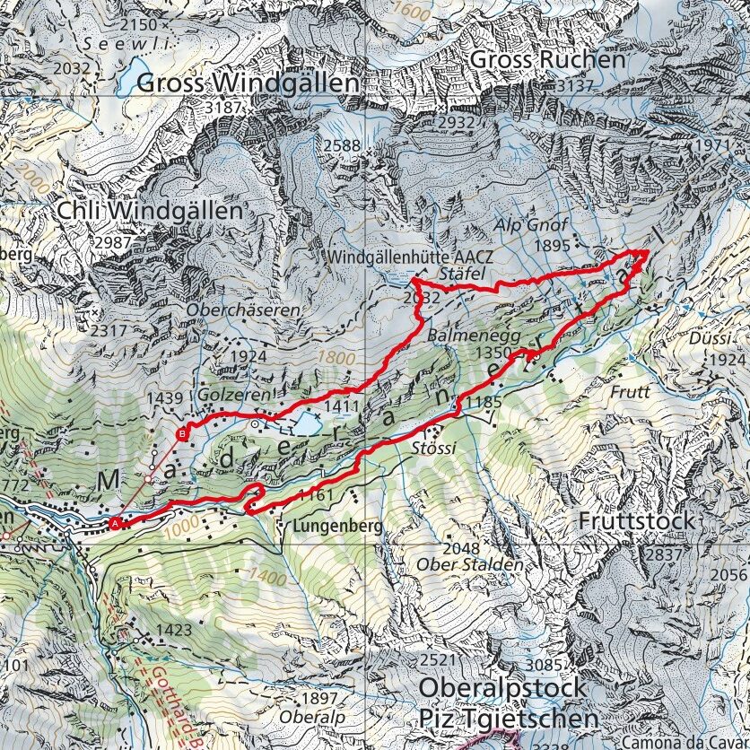 220724 Maderanertal Map