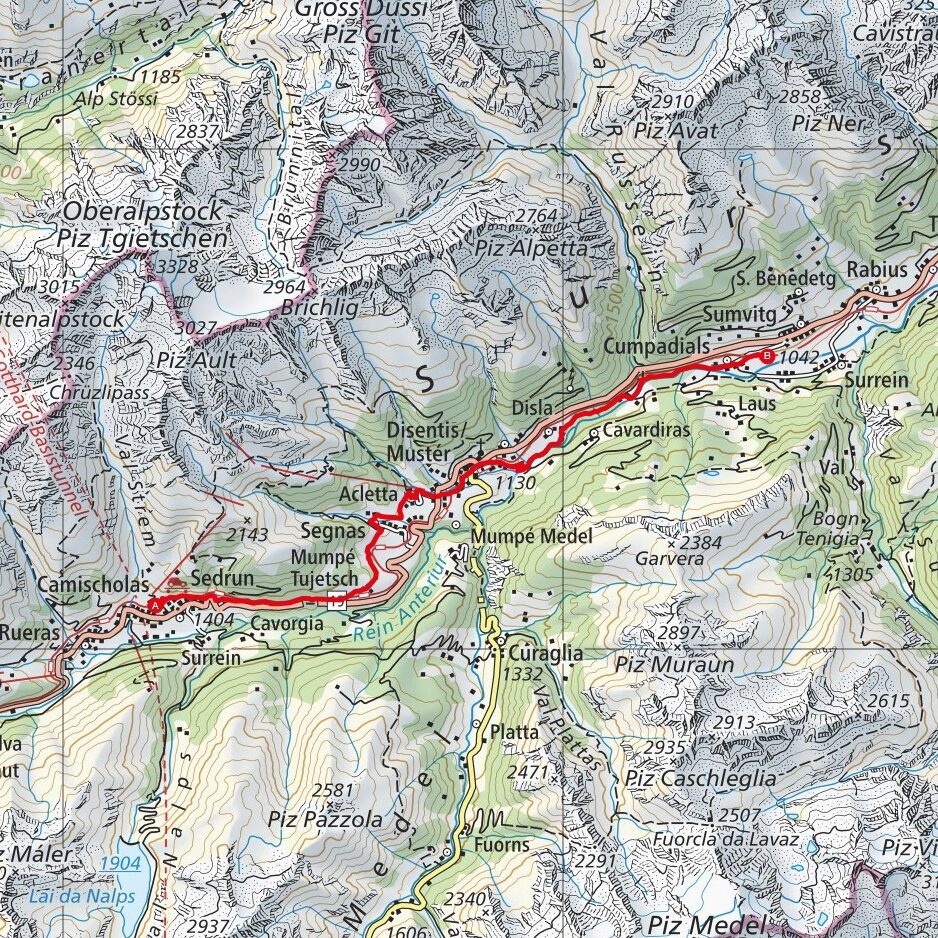 220904 Sedrun - Sumvitg