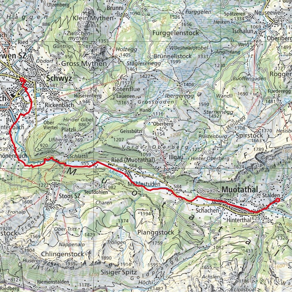 230529 Schwyz - Hölloch Map
