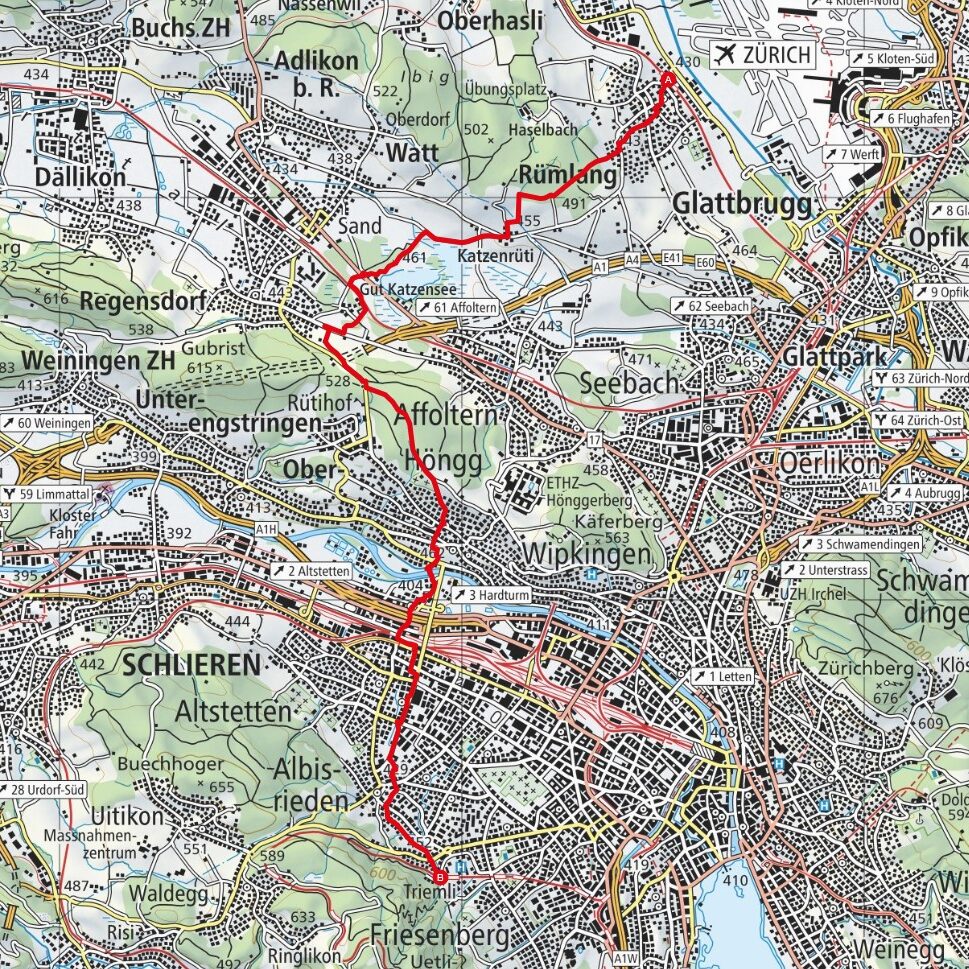 240225 Rümlang - Triemli Map