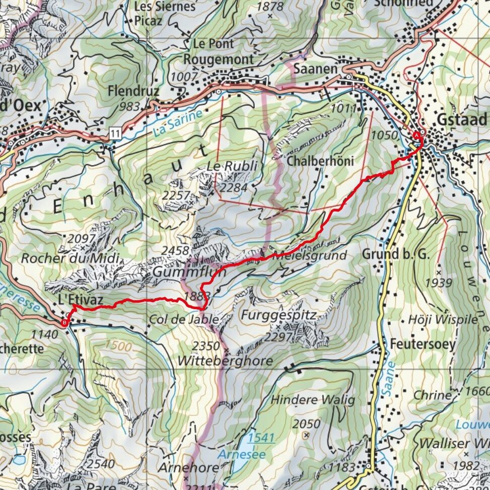 240827 Gstaad - L'Etivaz Map