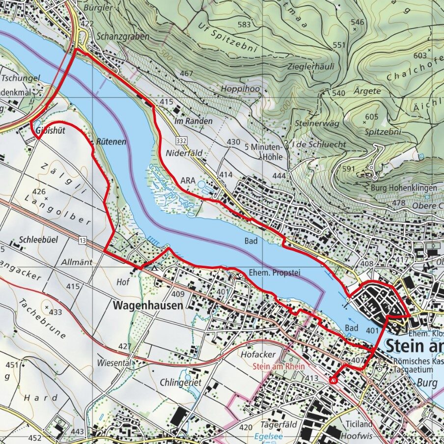 250111 Stein am Rhein Map