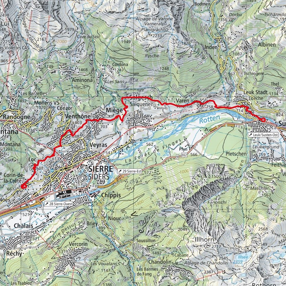 250330 Corin-de-la-Crete - Leuk Map