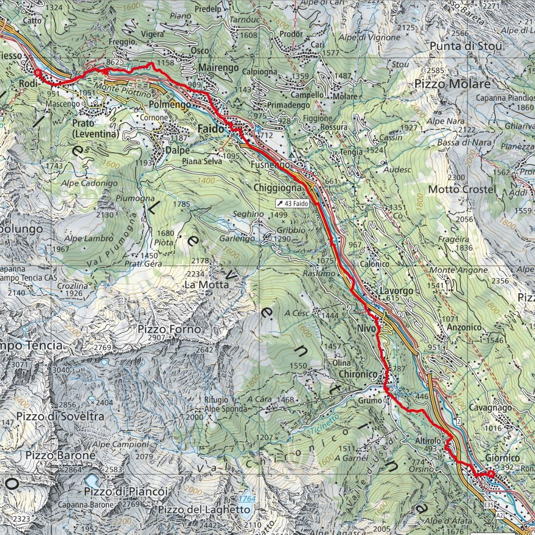 250530 Giornico - Rodi Map