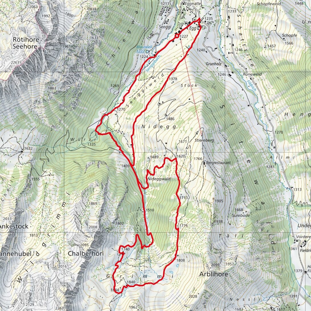 250824 Bergweg Kraftort Grimmiwasser Map