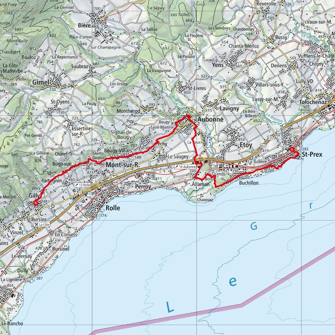 250907 St-Prex - Gilly Map