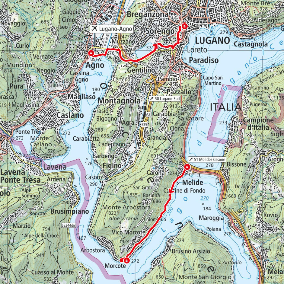 251230 Agno - Lugano - Melide - Morcote