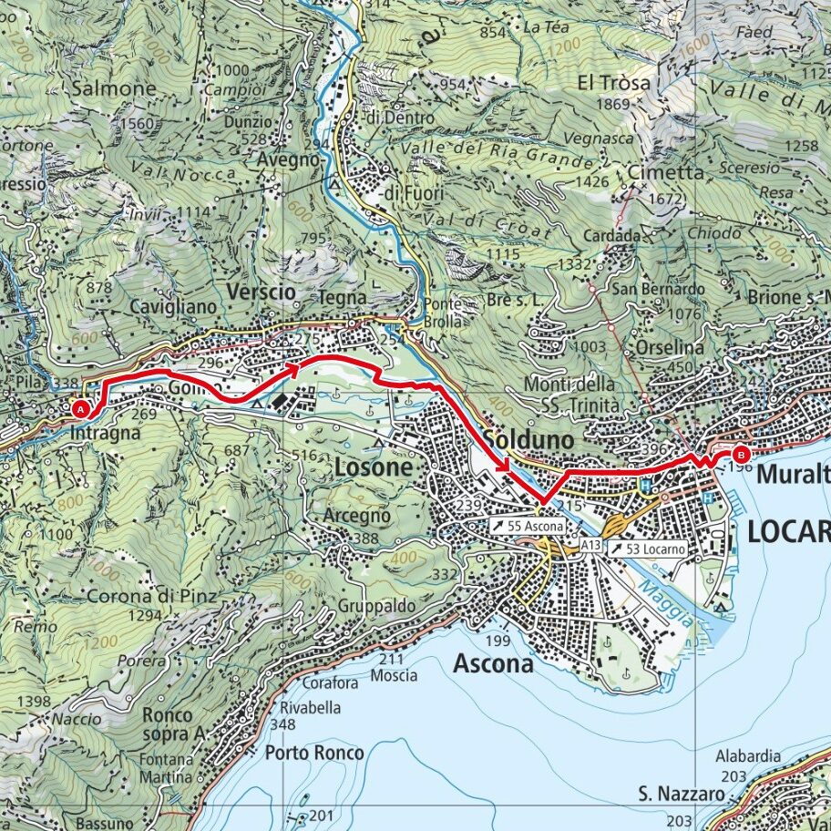 260103 Intragna - Locarno Map