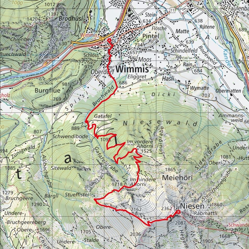NOHUHN 231013 Niesen Map