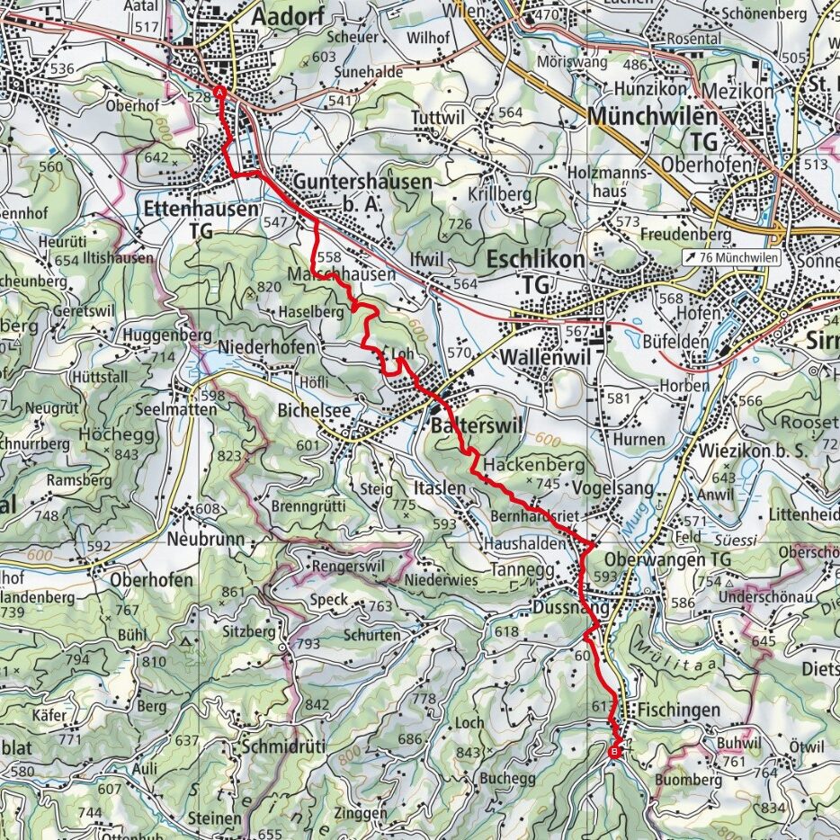 NOHUHN 240519 Aadorf - Fischingen Map