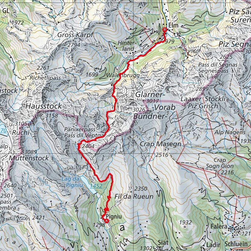 NOHUHN 240908 Panixerpass Map