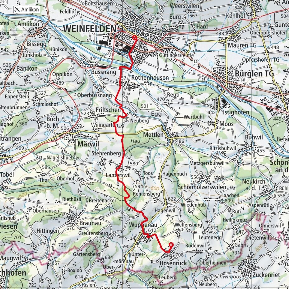 NOHUHN 250322 Weinfelden - Nollen Map